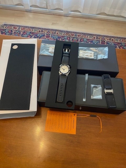 Bell & Ross BR 03-92 Diver’s Watch complete Mint! 42MM Automatic US SELLER!!