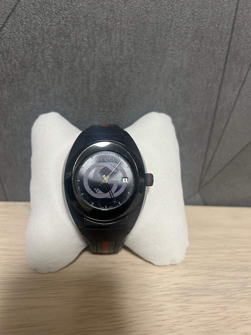 GUCCI Sync Watch YA137107A Stainless Steel From Japan