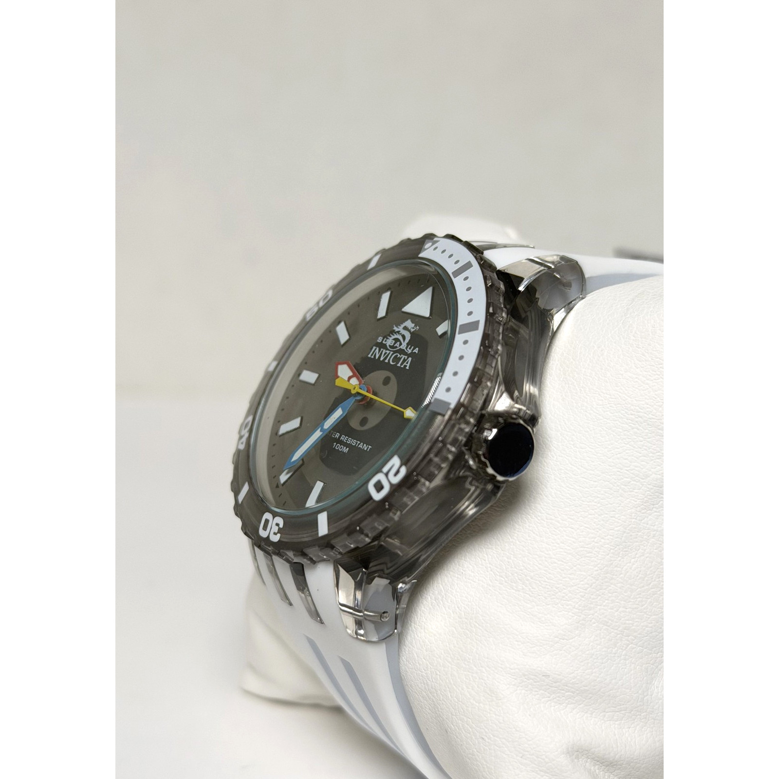 Invicta Subaqua Gray & White Diver Quartz Watch | 44mm (49448)