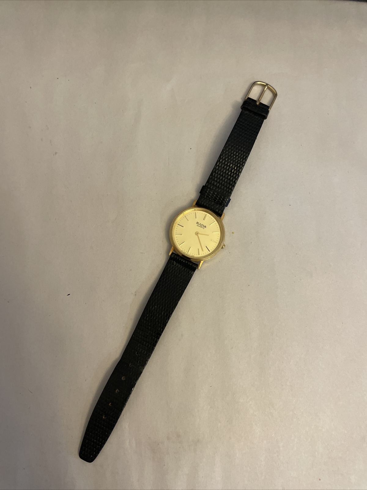 BULOVA NORTH PORT FIRE DEPT WATCH 1889-1989 W-GERMANY
