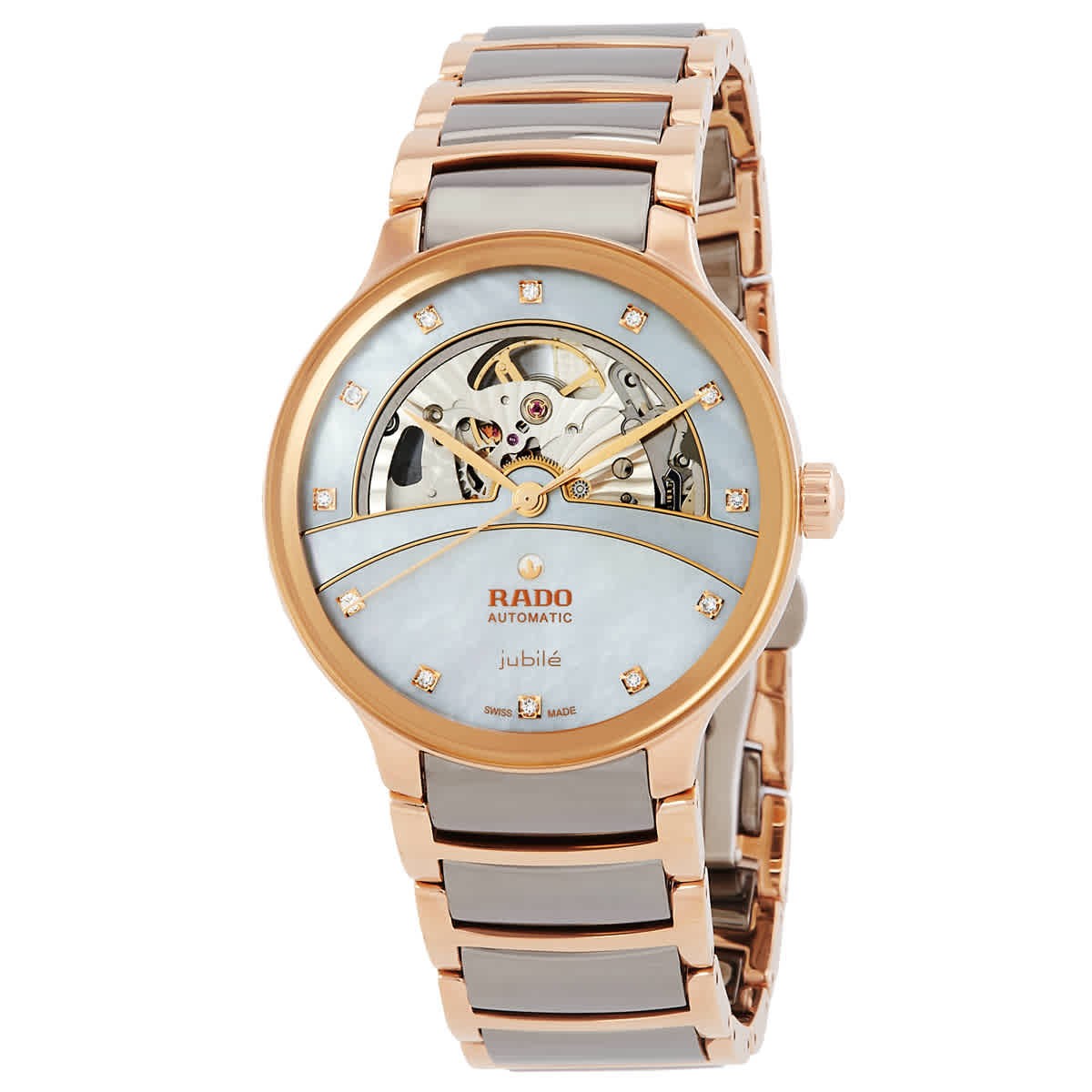 Rado Centrix Automatic Open Heart Diamond Unisex Watch R30028912