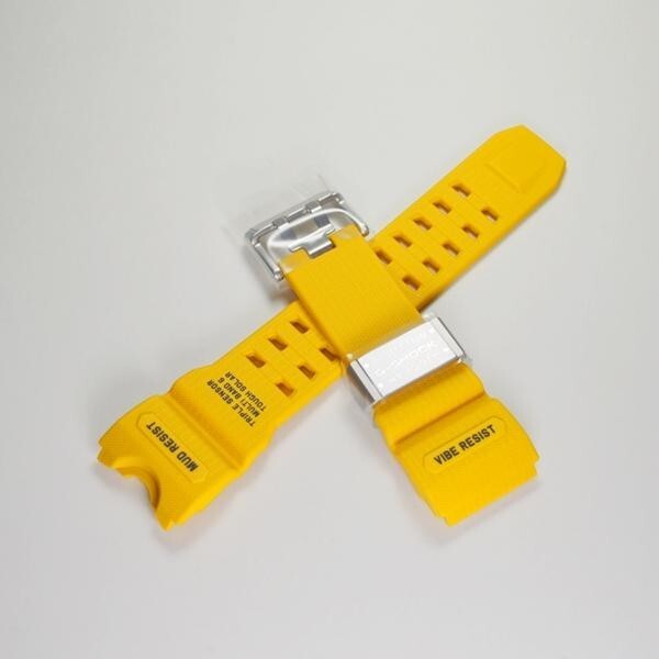 Casio G-Shock Mudmaster GWG-1000 Watch Band Strap Yellow Belt FromJP NEW FedEx