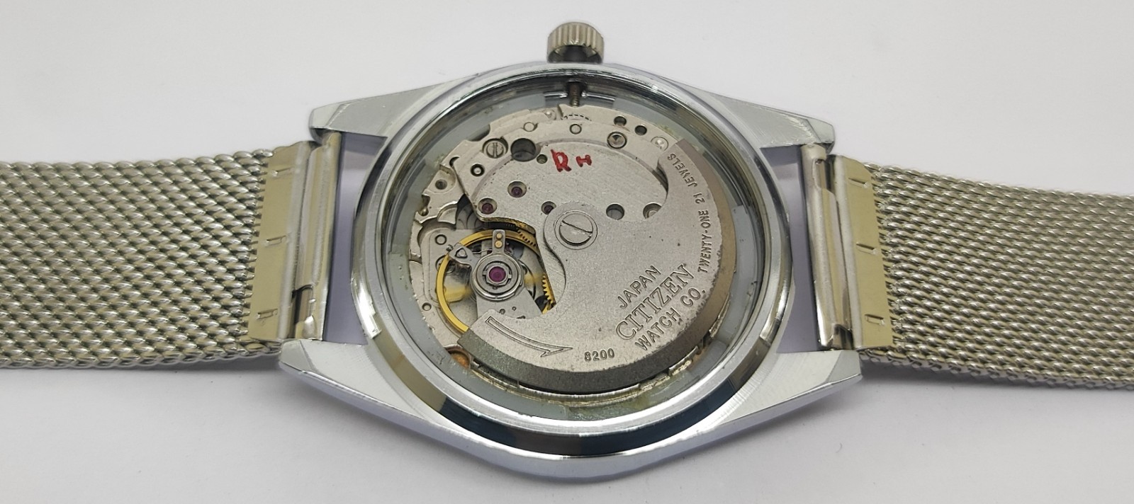 Refurbished Automatic Men’s Watch Day Date | Classic Vintage Style Steel Strap