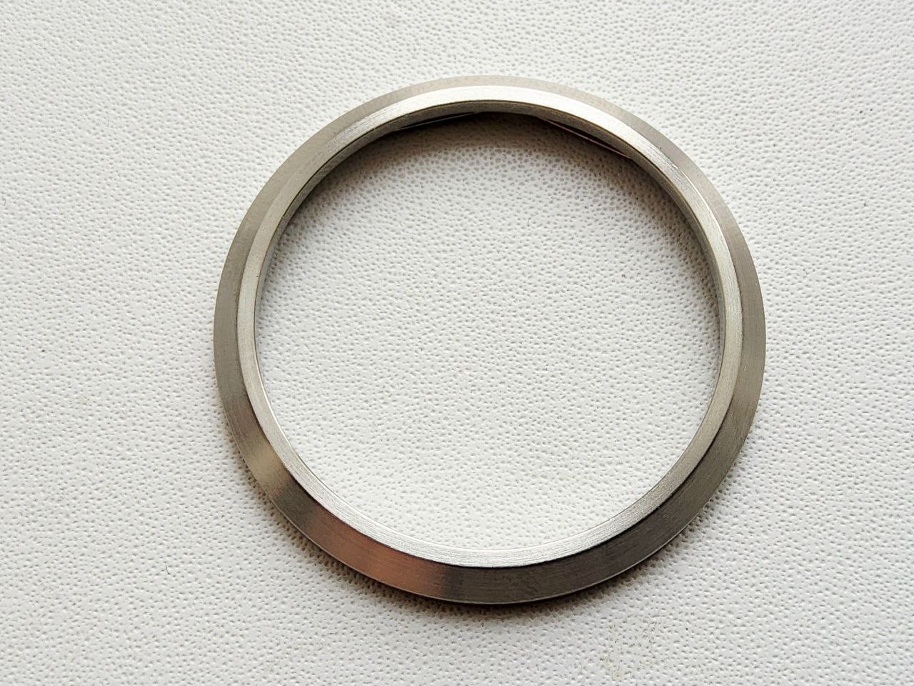Silver polished bezel silver bezel bezel adapt to Vostok watches