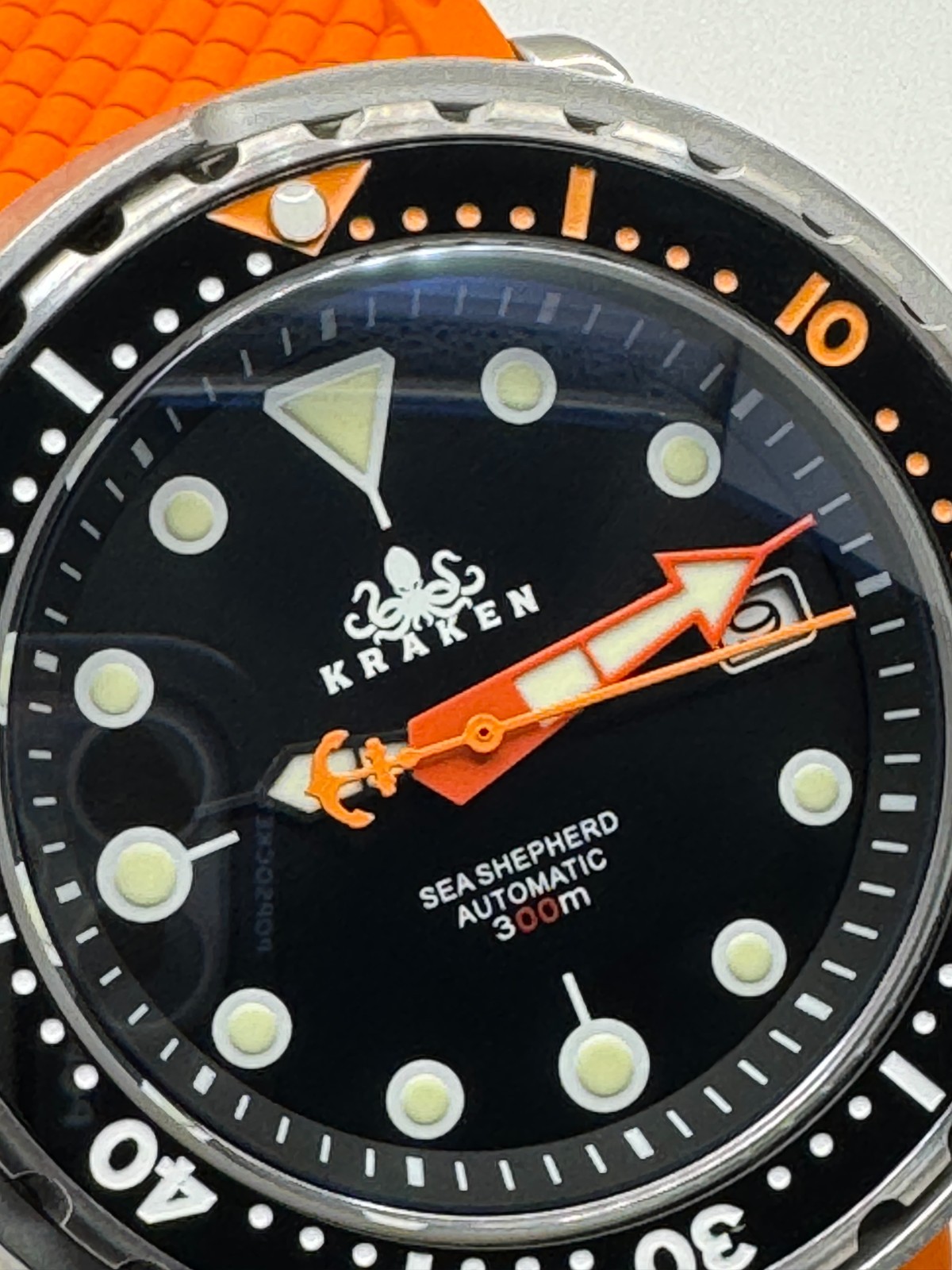 Automatic KRAKEN Black ‘Tuna’ Divers Watch 30ATM WR (SEIKO TMI) NH35 Japan Movt