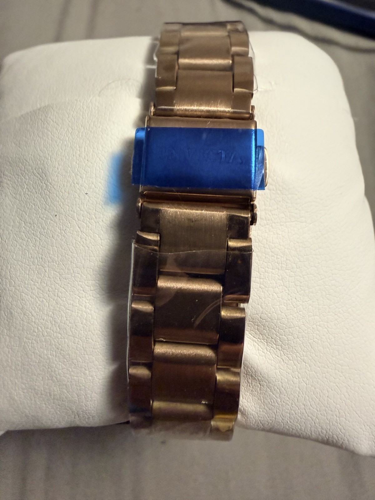 Invicta Women’s Quartz Rectangular Rose Gold Tone Silver Dial w/ Box