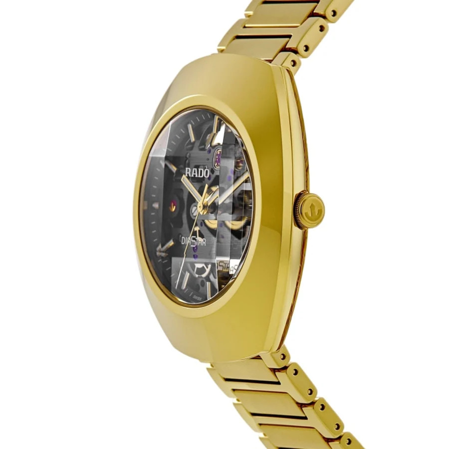 New Rado Original Automatic DiaStar Skeleton Black Dial Men’s Watch R12164153