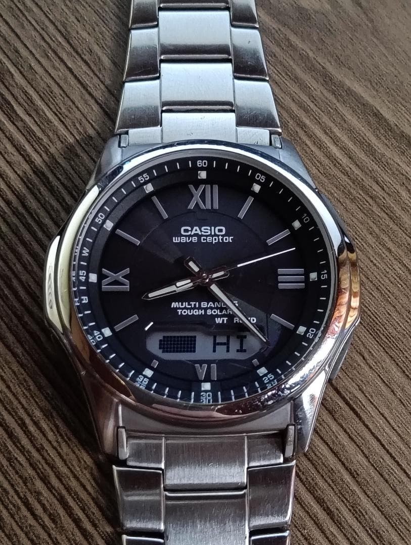 CASIO Wave Ceptor Solar Radio-Controlled Watch WVA-M630②