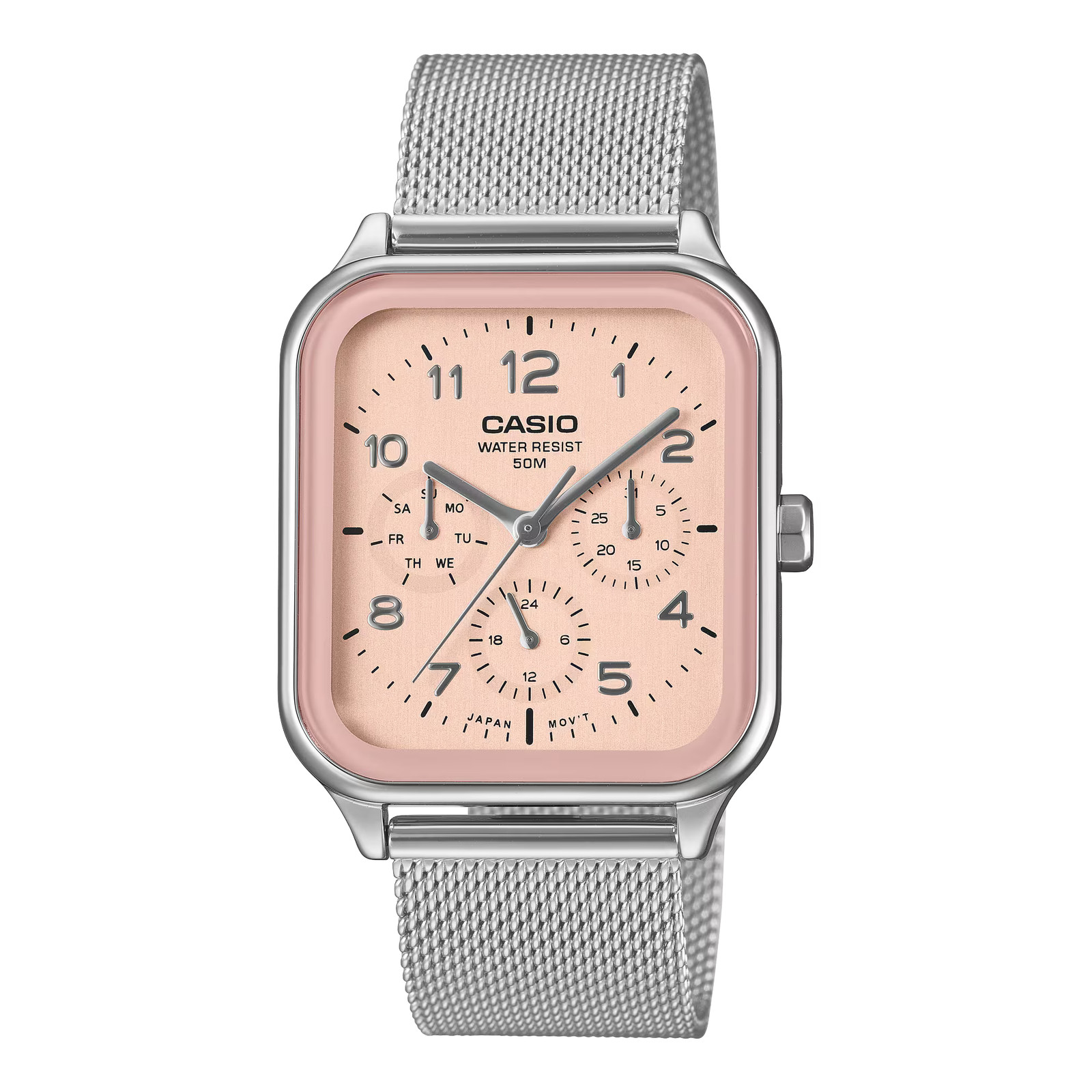 CASIO MTP-M306M-4AV NEW QUARTZ ANALOG CHAMPAGNE DIAL MEN’S WATCH