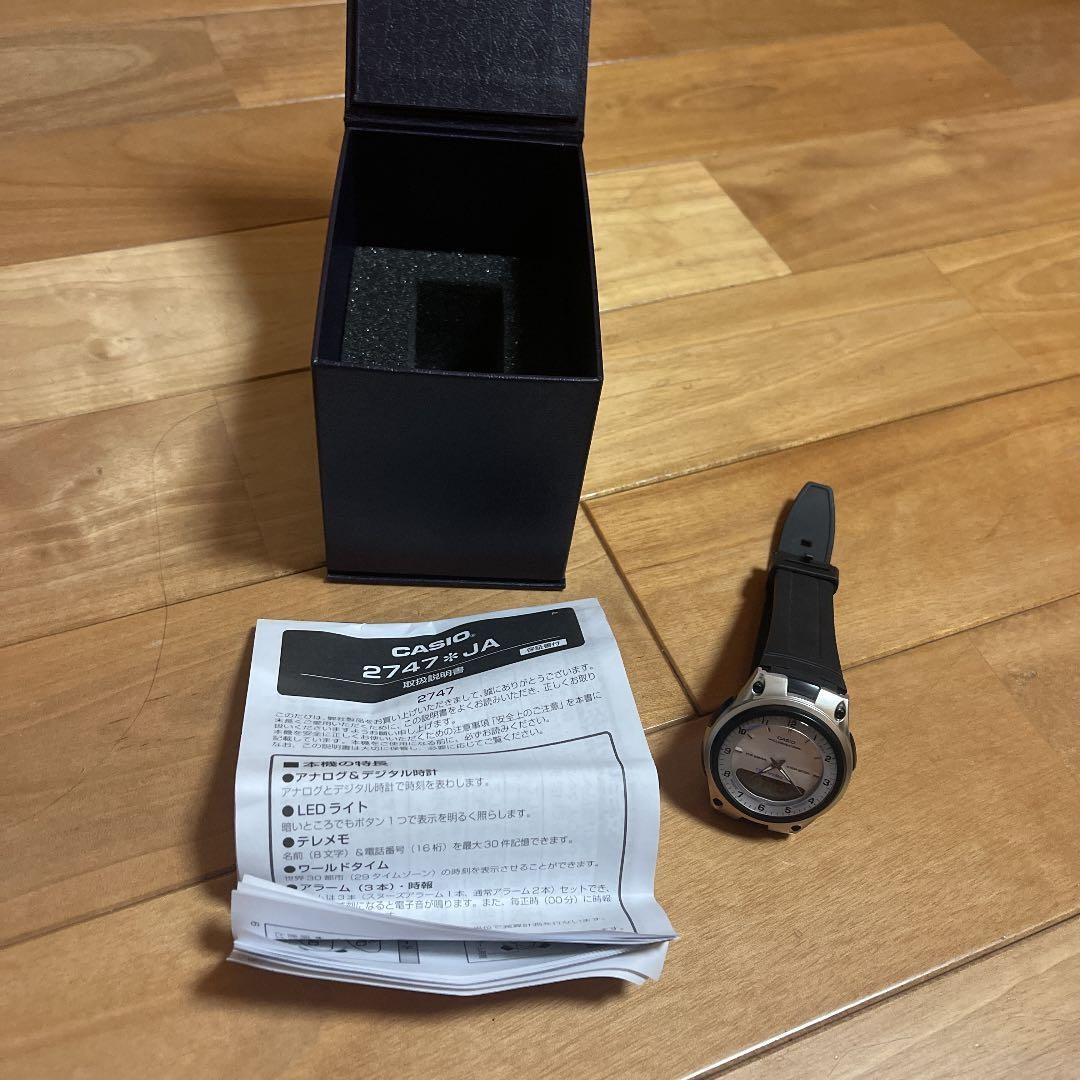 CASIO 2747 Analog & Digital Watch