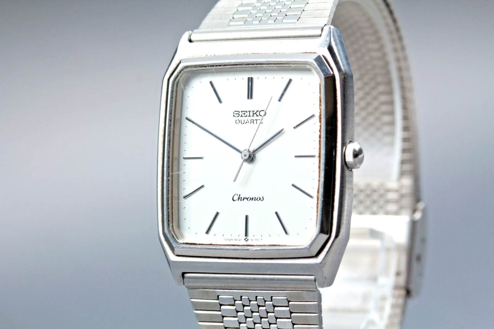 1985 Vintage SEIKO Chronos 9021-5130 Quartz Women’s Watch New Battery