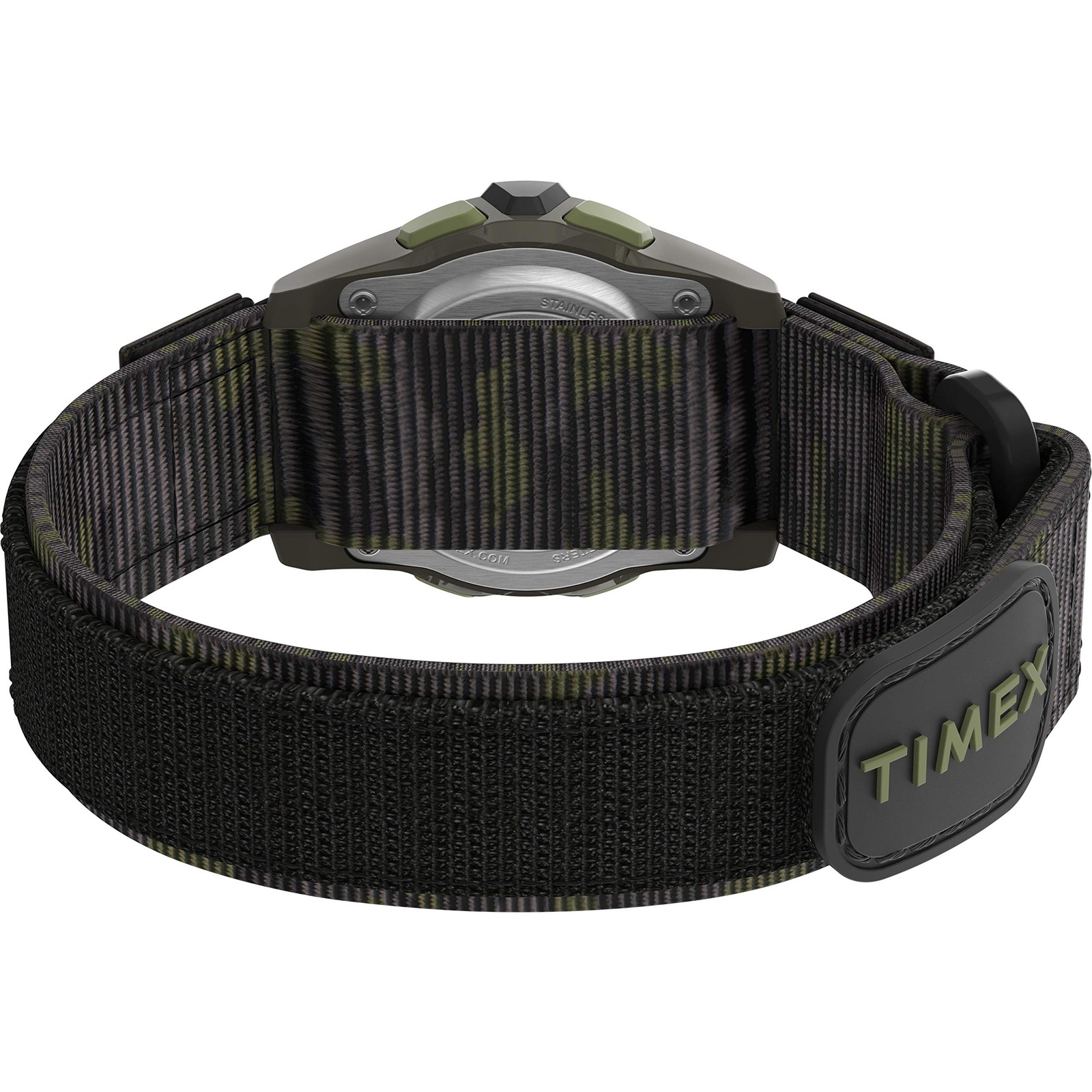 TIMEX TIME MACHINES 35mm Camo Fast Wrap Kids Digital Watch Black/Green