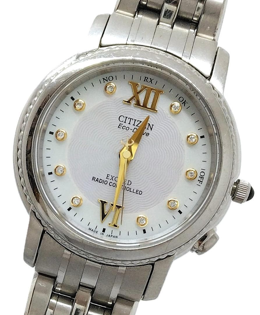 Citizen Exceed Solar Watch 10P Shell Dial Titanium wrist 15.0cm/5.9in NB/NA