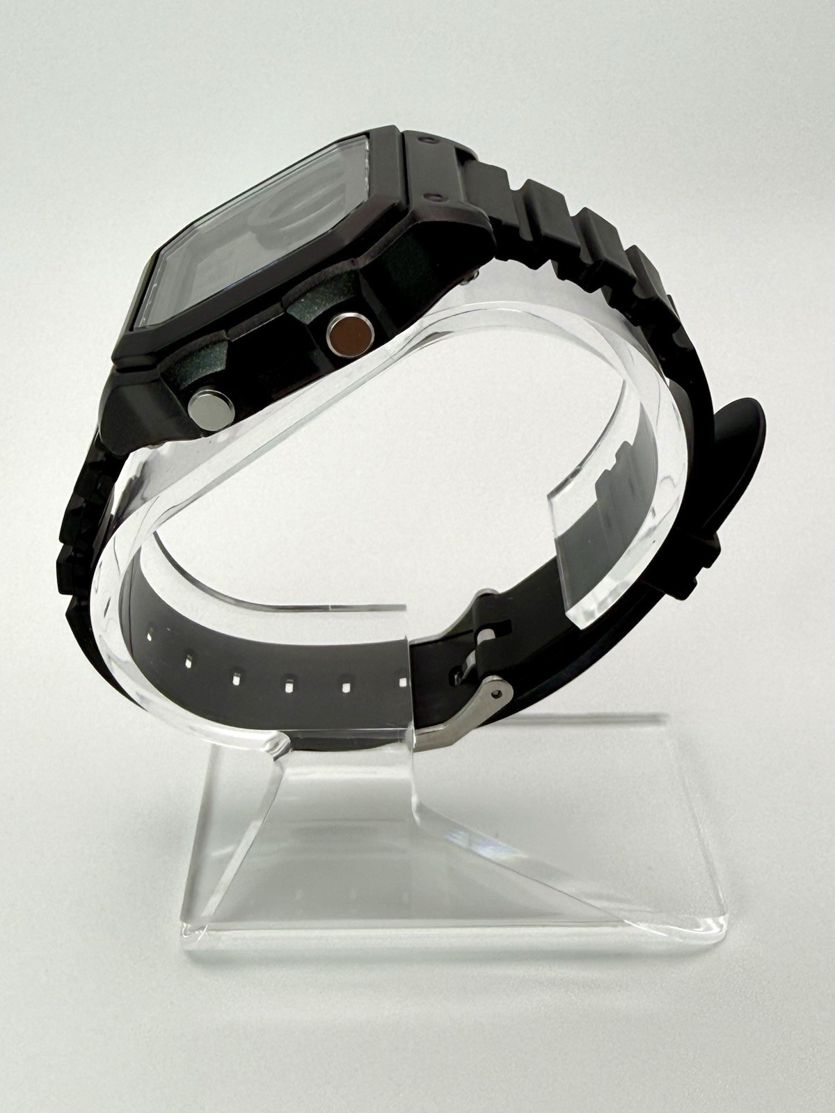 Casio AE-1200WH World Time Digital Watch Modded Dial Black/Dark Green