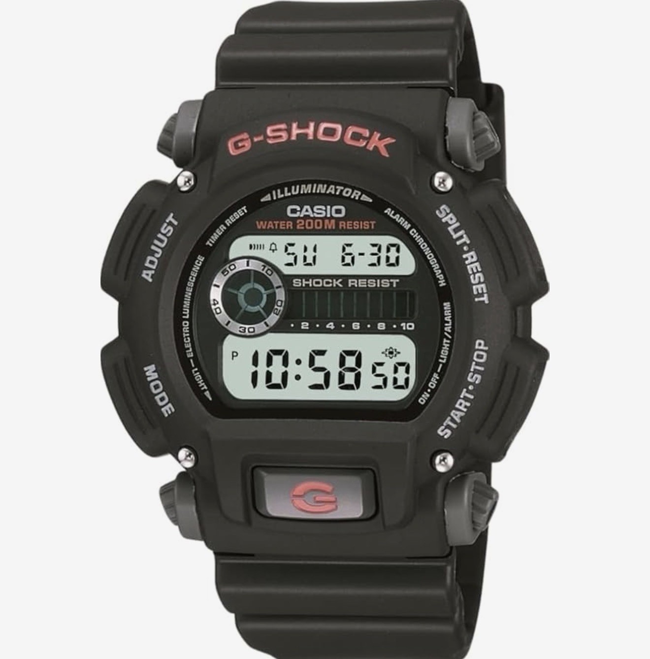 DW9052 Series | Men’s Digital Watch | G-Shock | 1/100 SEC Stop Watch | Countdown