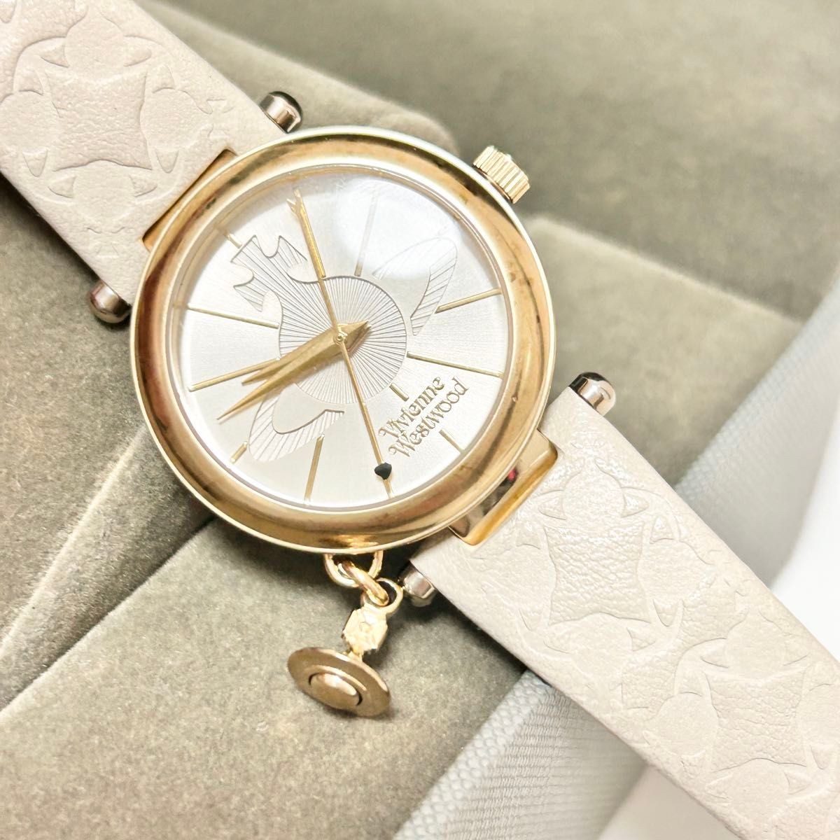 Vivienne Westwood wristwatch with orb charm