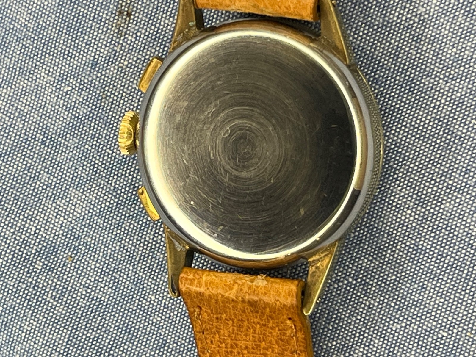 Wyler/Valjoux Copper-dial Chronograph