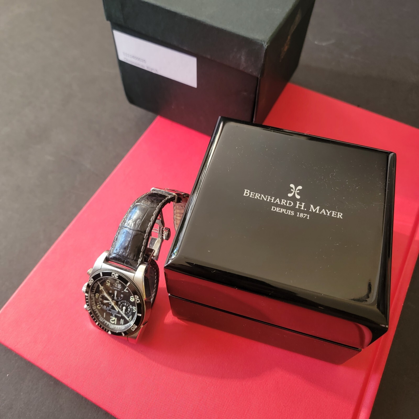 Bernhard Meyer Herrenuhr Chronomax × 2/ You Get A Brand New & A Used One!