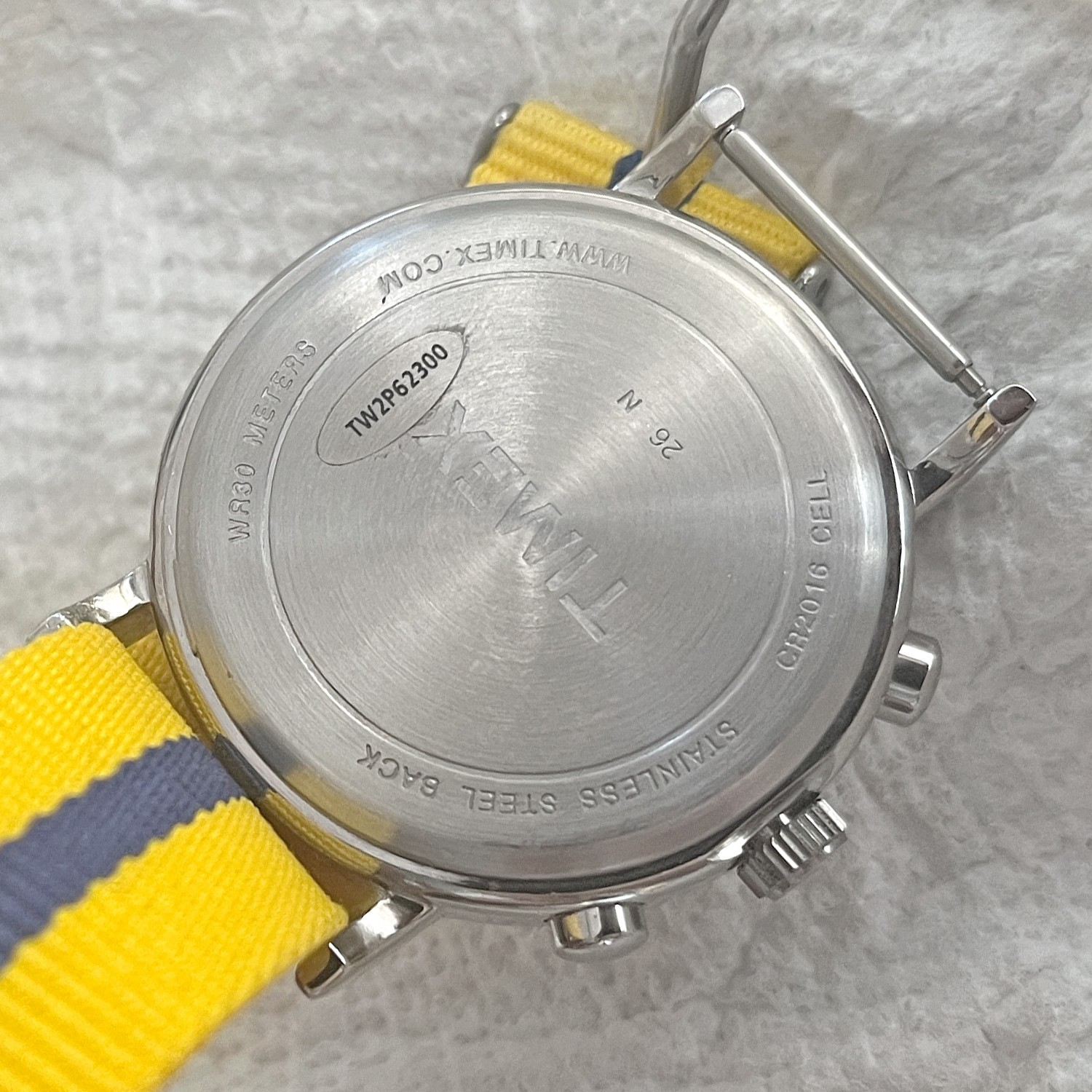 Timex Weekender Indiglo Chronograph Date Watch TW2P62300 35mm Mens