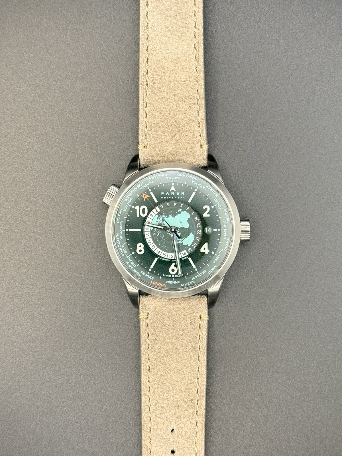 Farer Foxe World Timer | Final Edition | Excellent | Full Set
