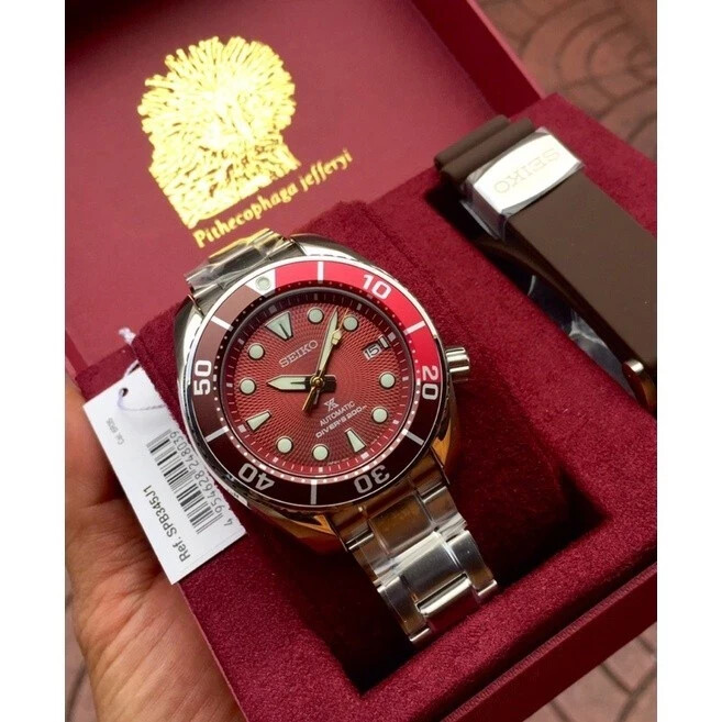 SEIKO PROSPEX RED SUMO PHILIPPINES LIMITED EDITION SPB345 EAGLE PULANG AGILA