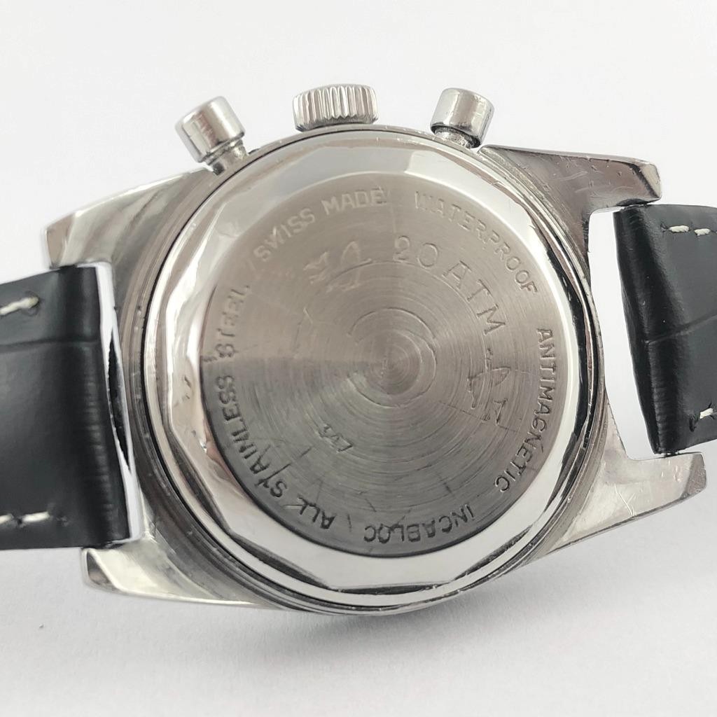 NO TARIFFS TRESSA CHRONOGRAPH REF 347 LARGE MANUAL WIND CAL L248 TURNING BEZEL