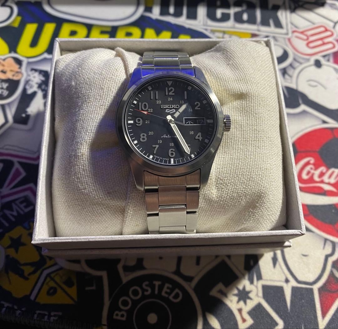 Mechanical Automatic (with Manual Wind) Seiko 5 Sports