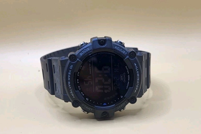Casio AE-1500WH-8B Digital World Time Mens Sport Watch AE-1500 100M WR
