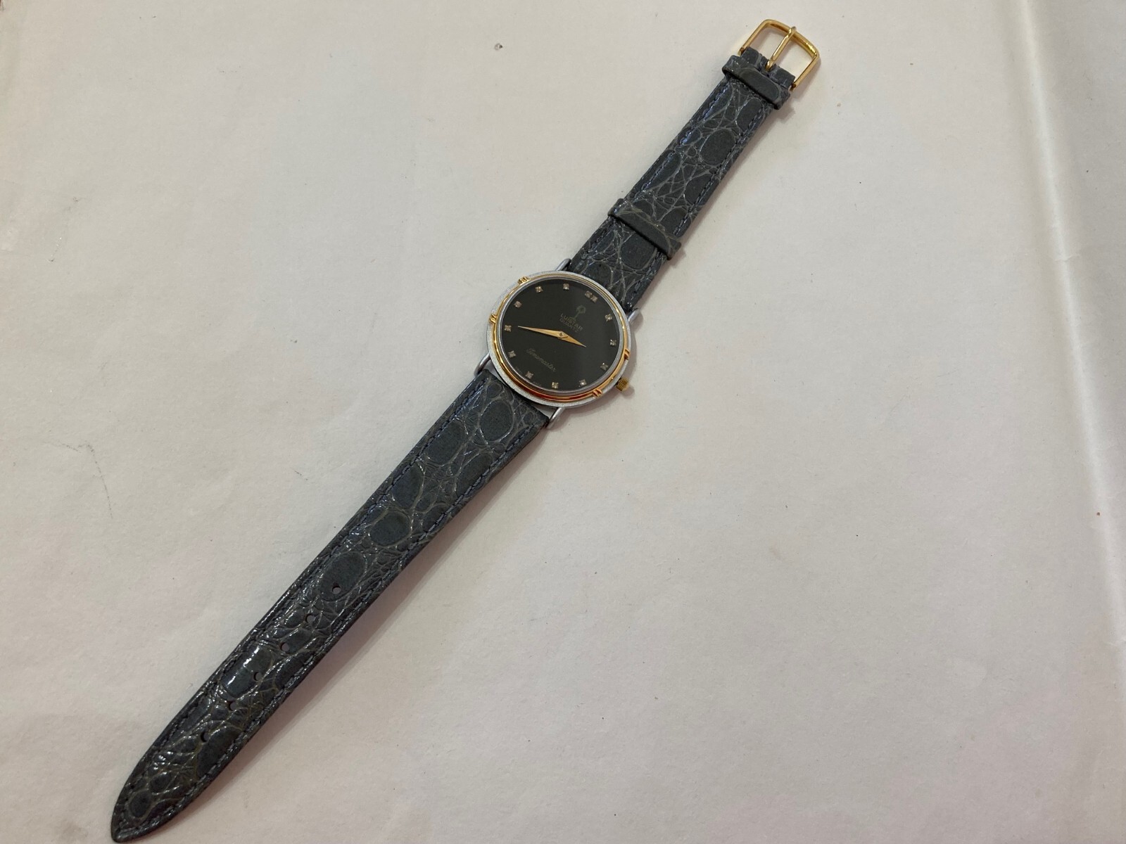 LUISTAR TIMEMASTER SWISS MADE WORKING VINTAGE QUARTZ WATCH.