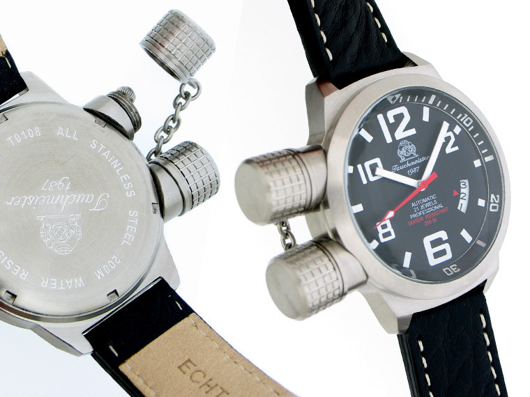 German U-Boot HORIZONTAL Crown Protection Automatic T0108