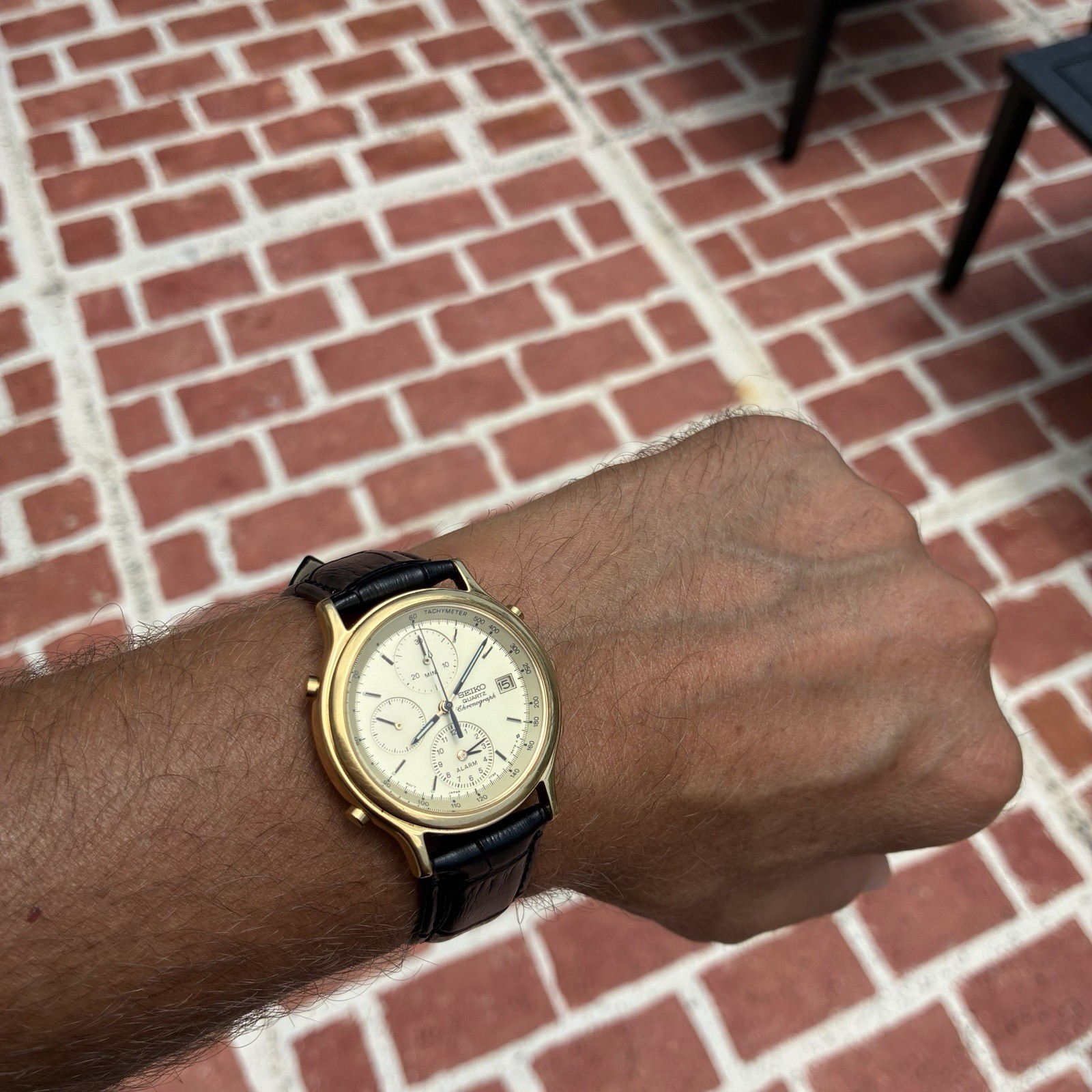STUNNING Seiko Chronograph Men’s Watch Read Description