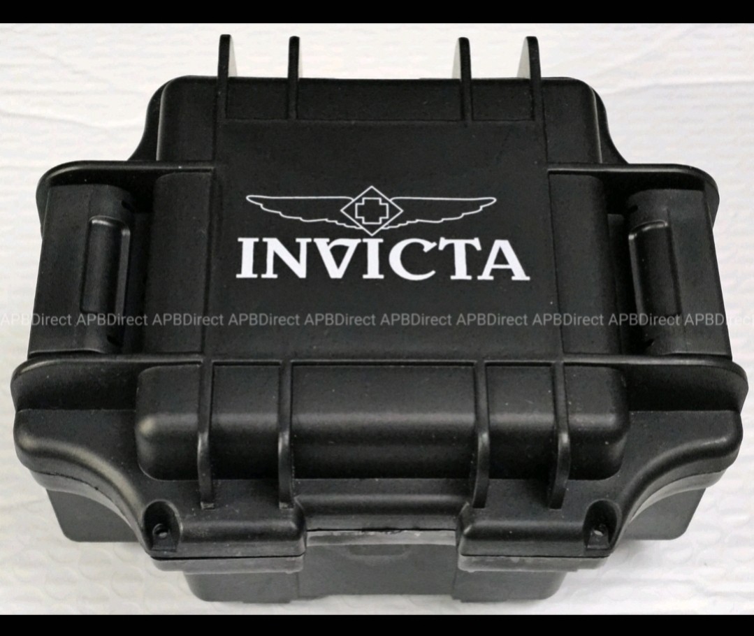 Invicta 🌊 SEA HUNTER – Hinged Case Spinning Dials – Chronograph mens watch