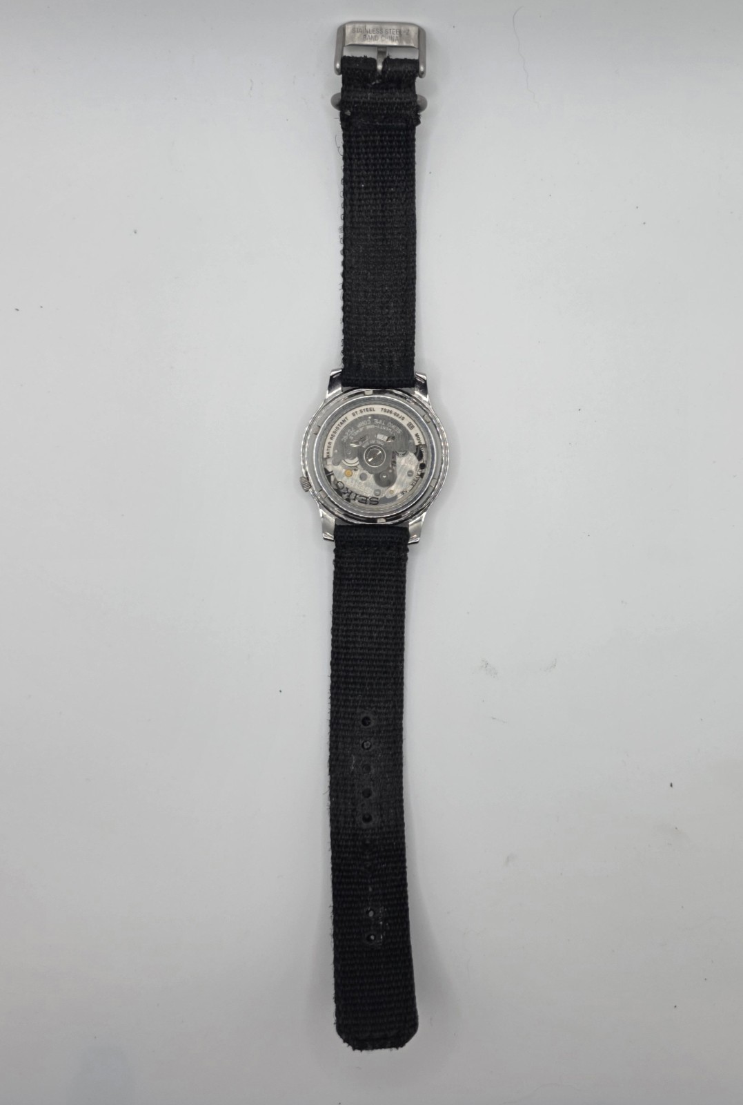 Seiko 5 Automatic Men’s Watch 37mm Black Dial Day-Date 7S26-02J0