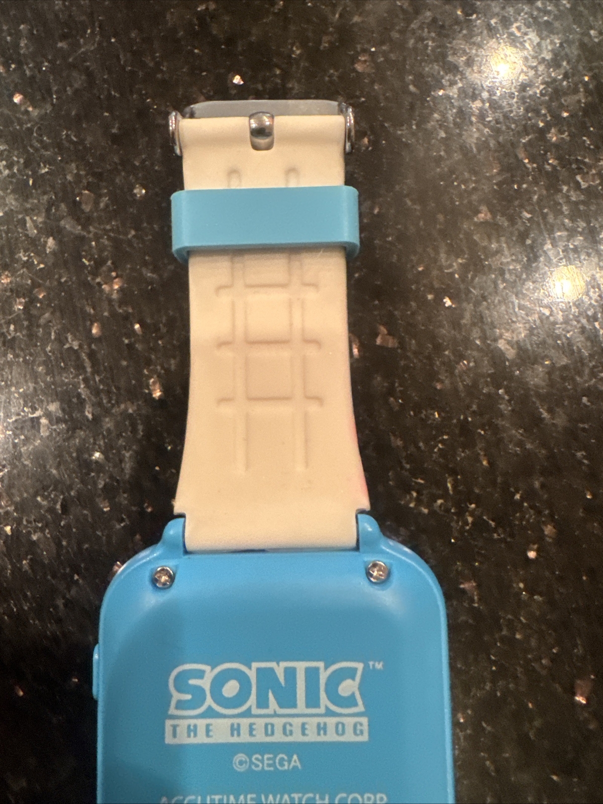 Sega Sonic The Hedgehog Interactive Kid’s Watch Blue Accutime Camera Games Video