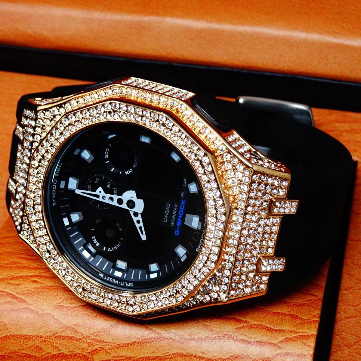 New〓mod Casioak〓G-Shock custom watch〓Regular GA100B body included〓Aftermarket
