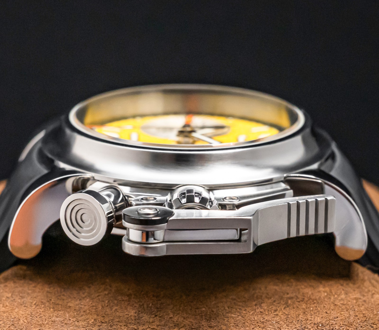 Graham Chronofighter Oversize Yellow Ranger 47mm Yellow Dial 2OVAS.Y01A.K10B