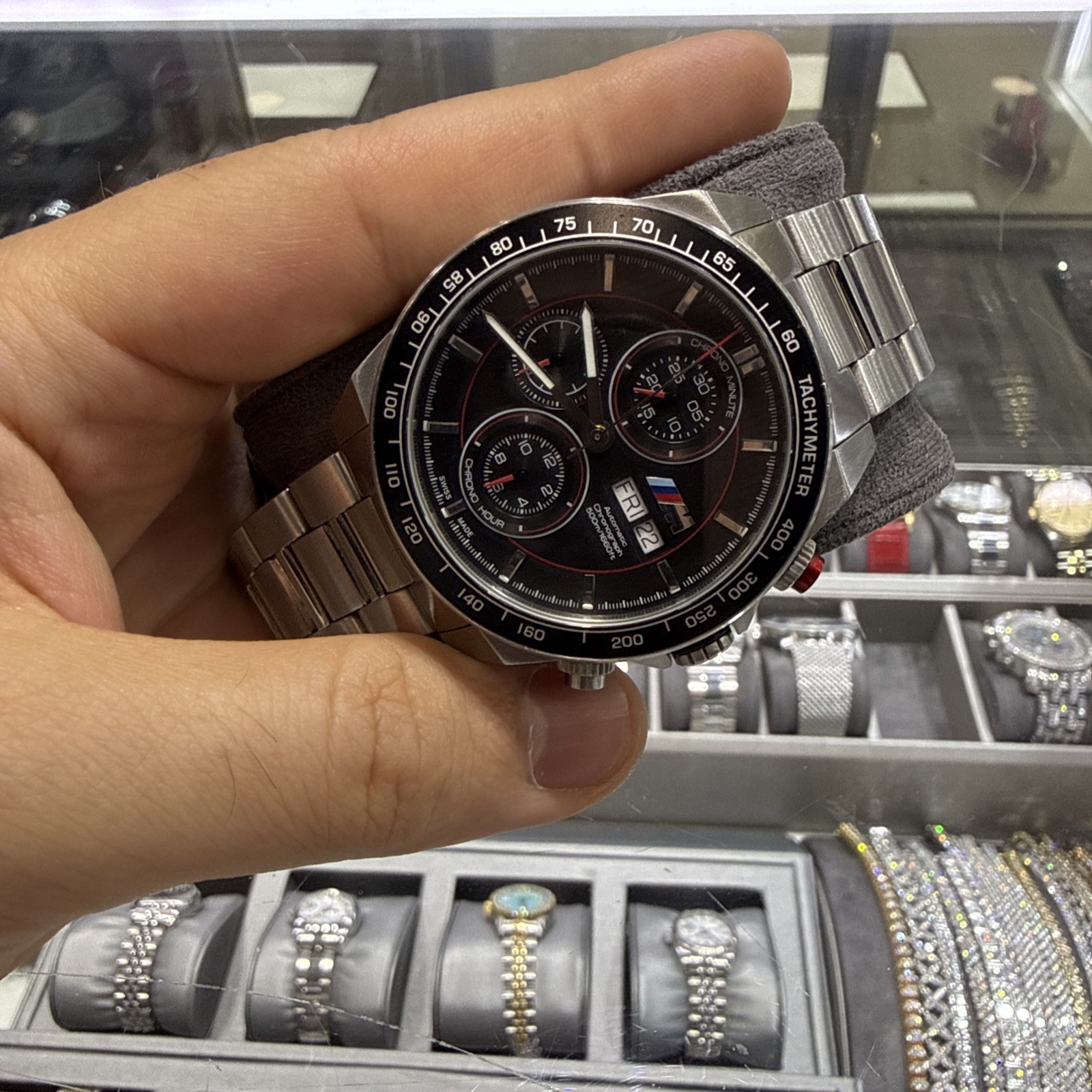 BMW M Automatic Chronograph Watch Limited Edition!! BEST PRICE IN THE WORLD