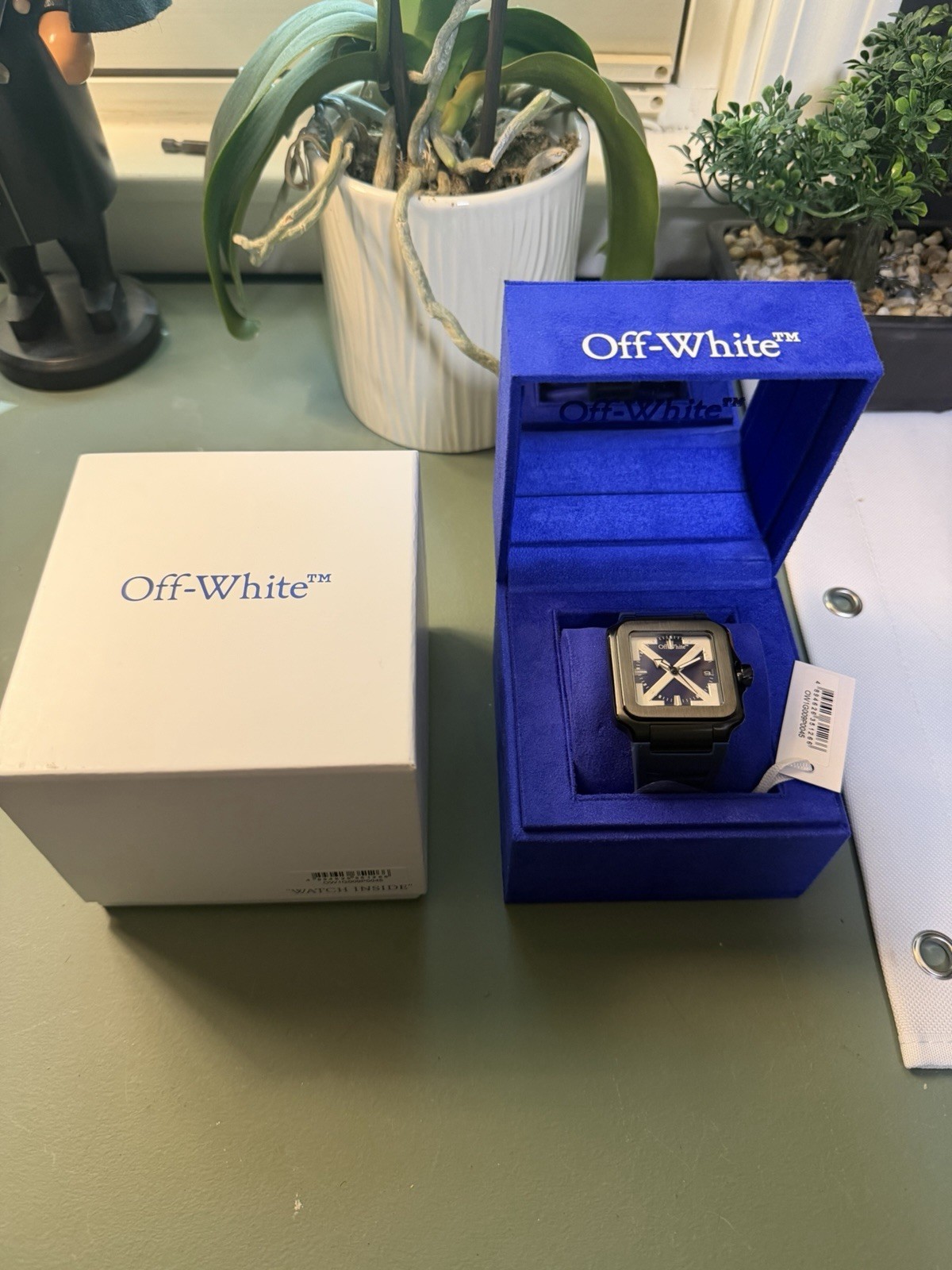 Off-White Time Proto Layer Watch Blue