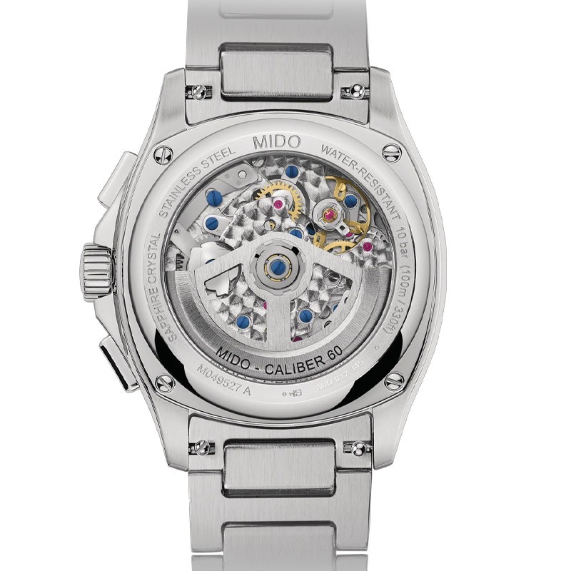 Mido Multifort TV Chronograph 42mm Grey Dial Men’s Watch M0495271108100
