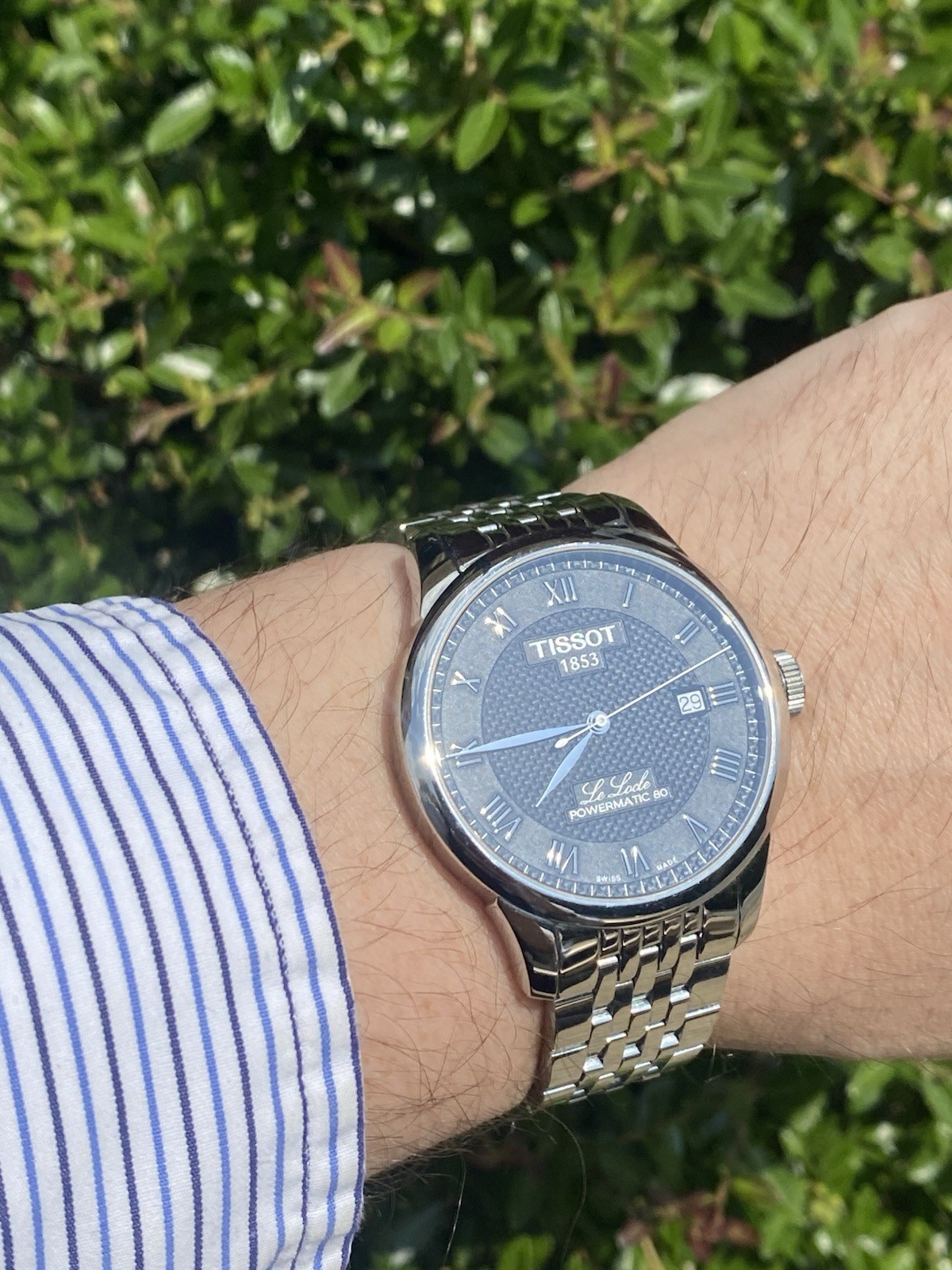 Tissot Le Locle Men’s Watch – with Pillow And Case.
