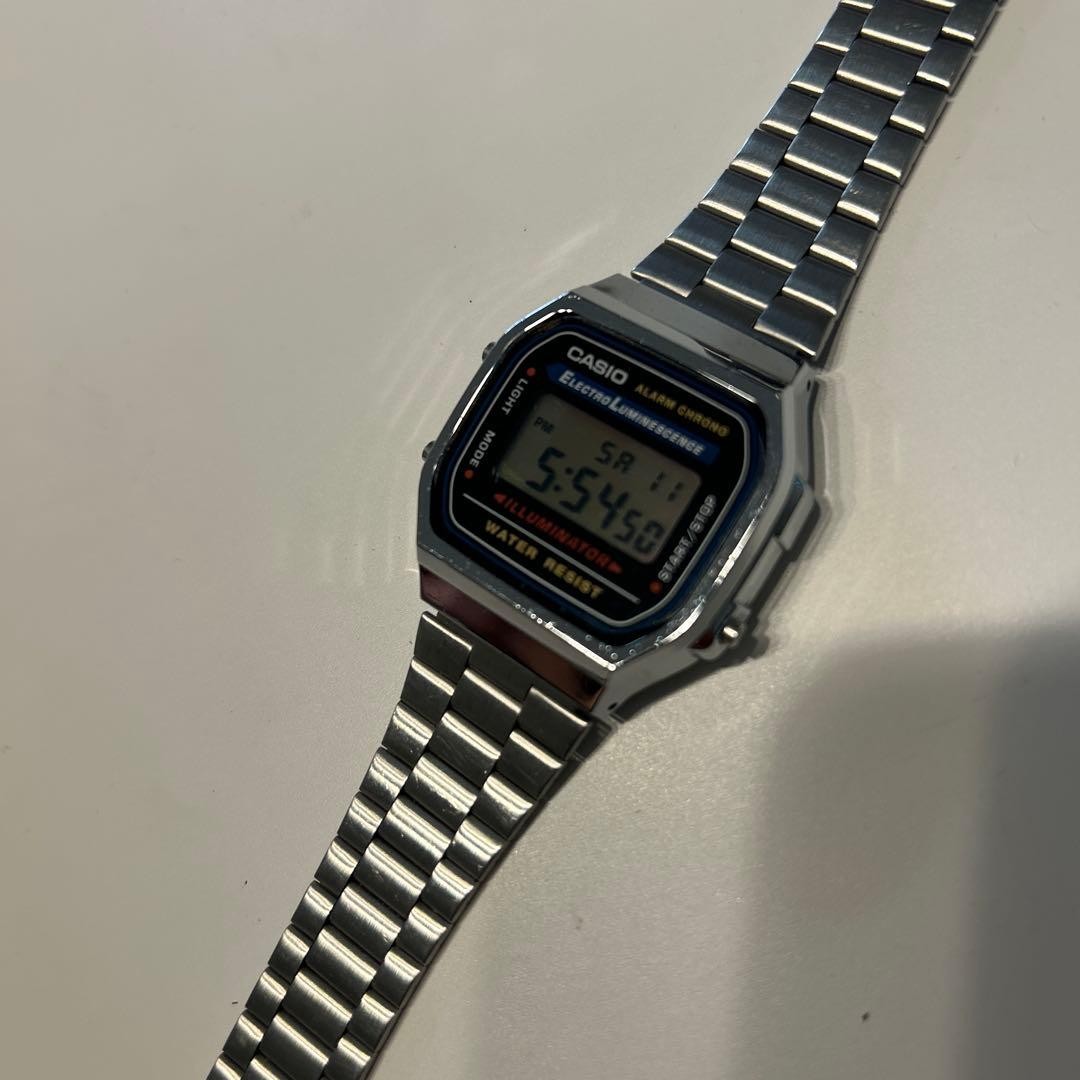 CASIO A168 EL backlight