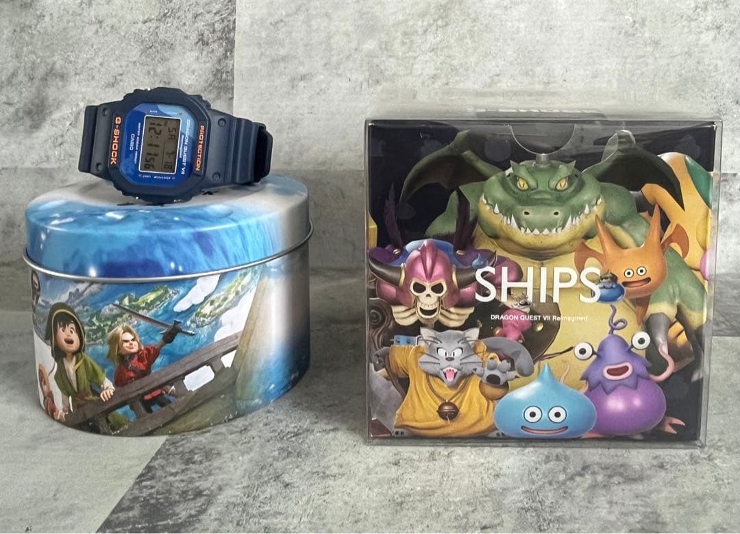SHIPS G SHOCK Dragon Quest 7 Collaboration Model Watch