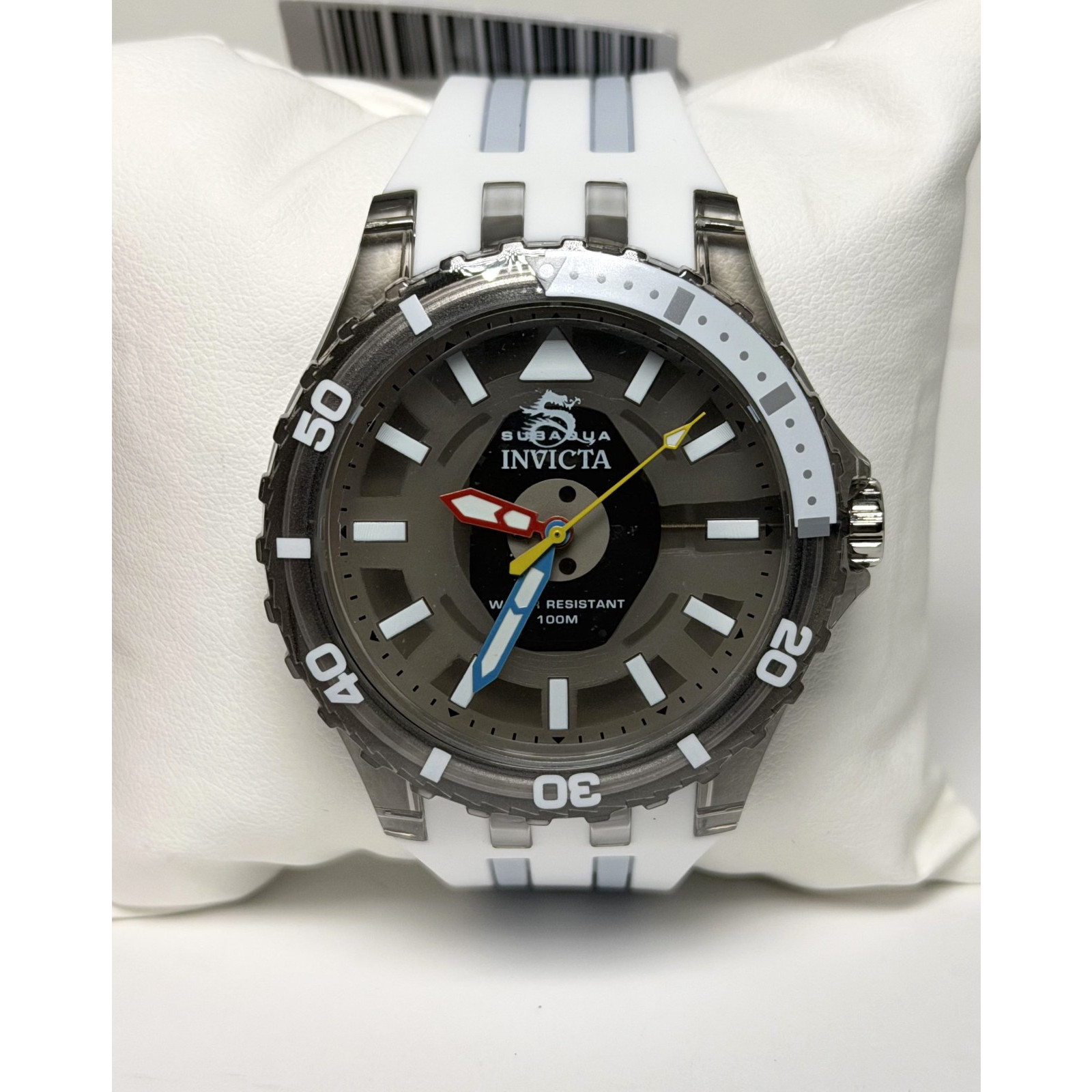 Invicta Subaqua Gray & White Diver Quartz Watch | 44mm (49448)