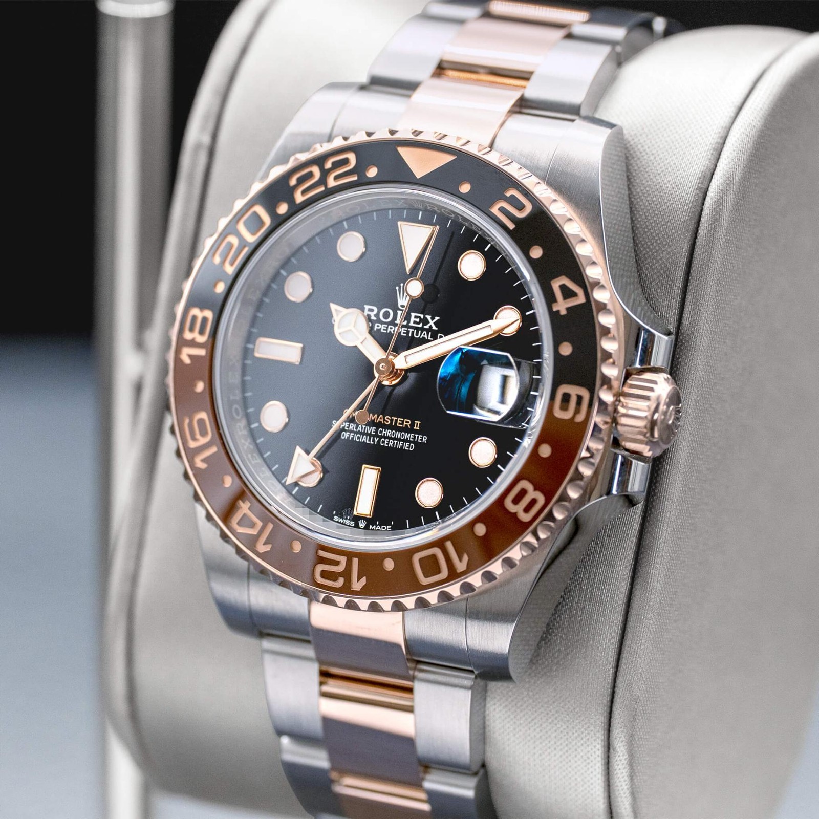 Rolex GMT Master II 126711CHNR “Rootbeer” 40mm Box & Papers