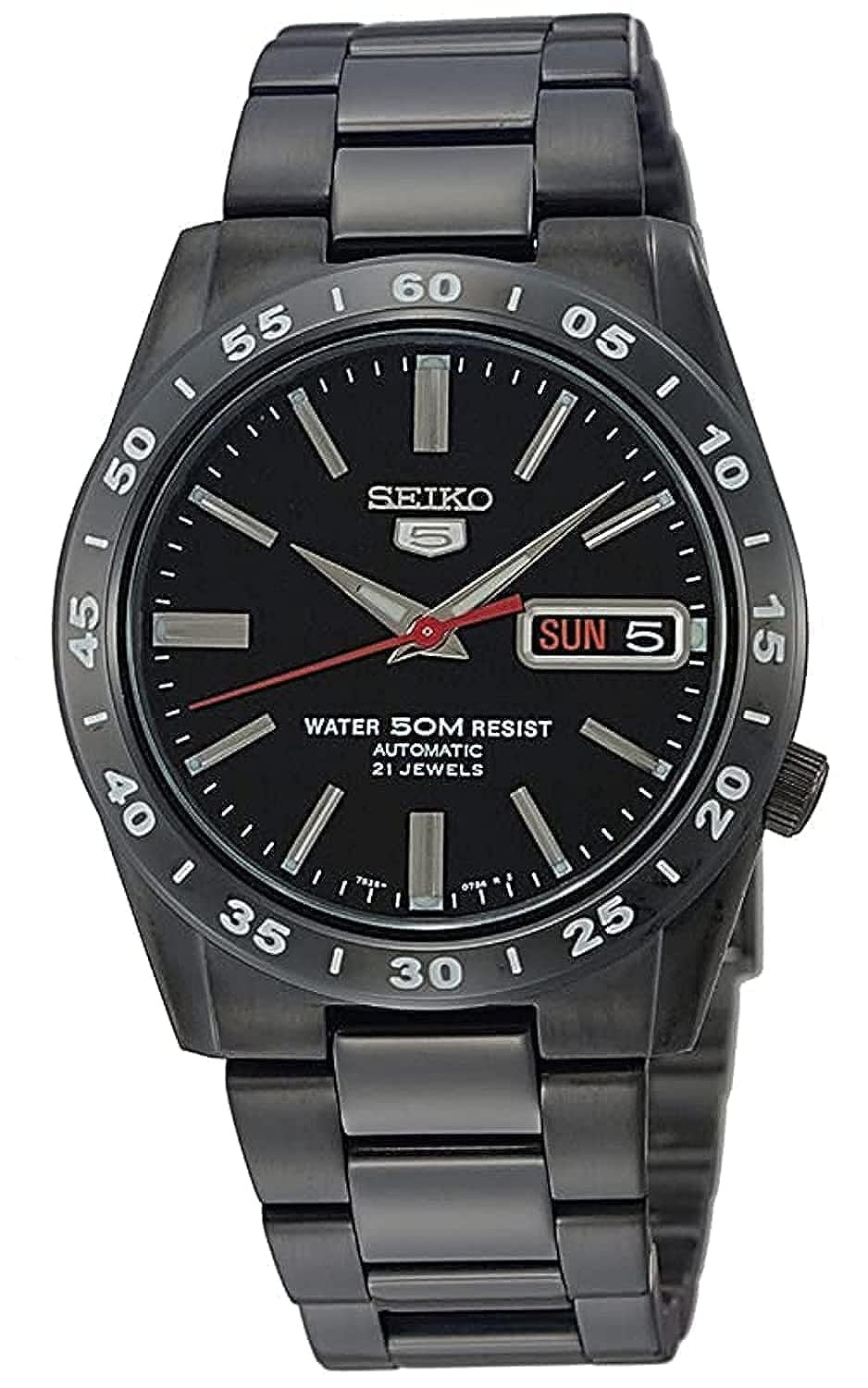 SEIKO SEIKO5 SNKE03K1 Black Automatic Men’s Watch Brand New Ship from Japan