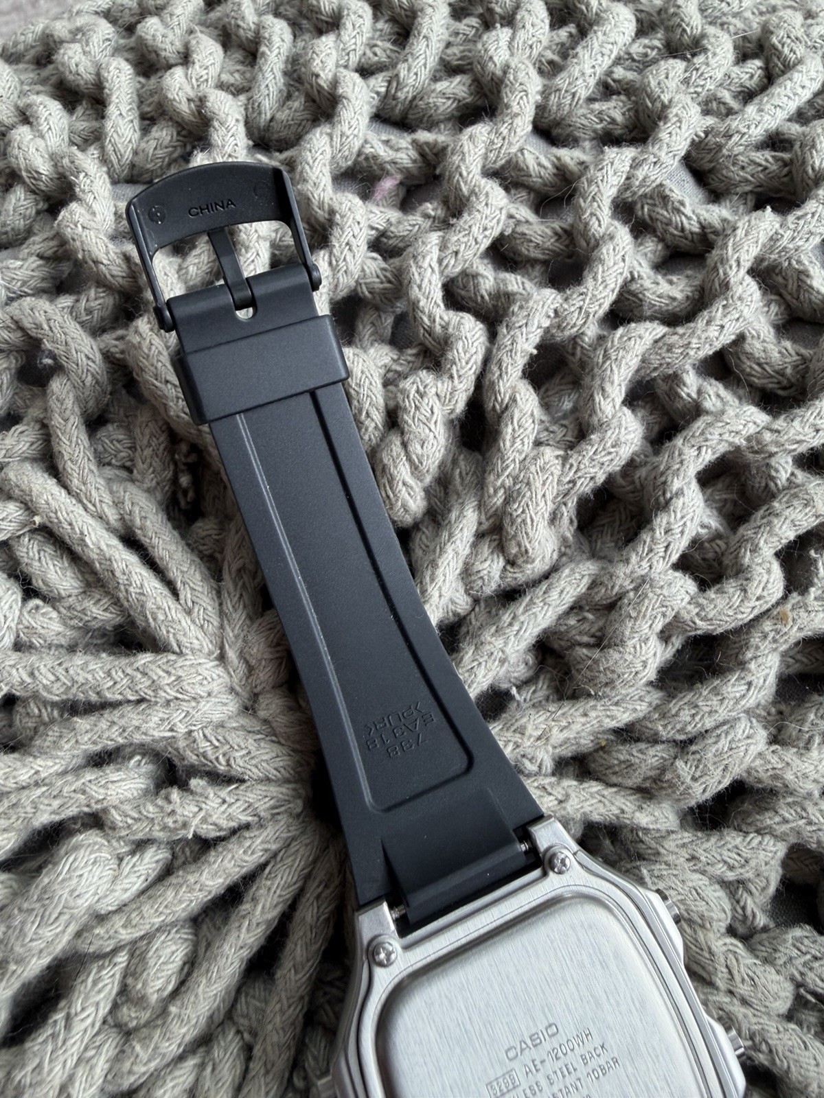 Casio AE-1200WH Casio Royale Custom Mod Stainless Steel Case Mineral Crystal