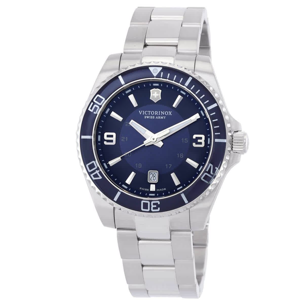 Victorinox Maverick Quartz Blue Dial Men’s Watch 242007