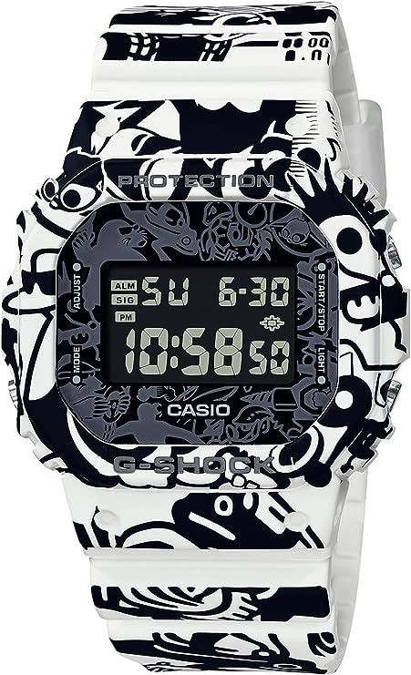 CASIO G SHOCK G UNIVERSE DW 5600GU 7JR White x Black Camouflage Shipped by Japan