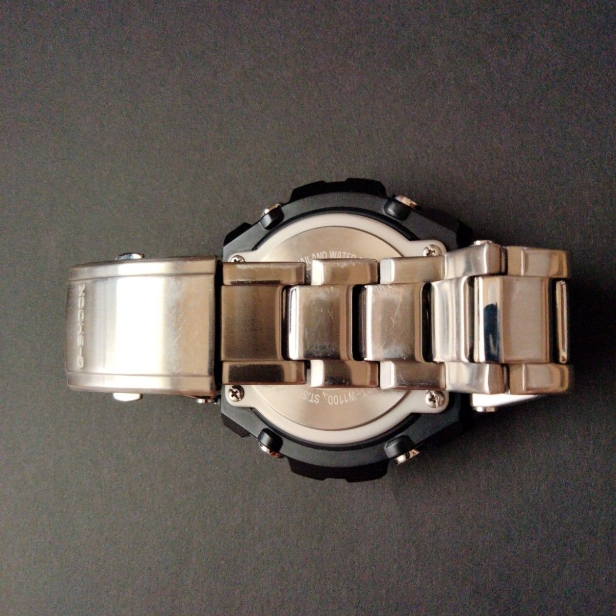 Casio G-Shock GST-W110D Black Silver Solar Watch