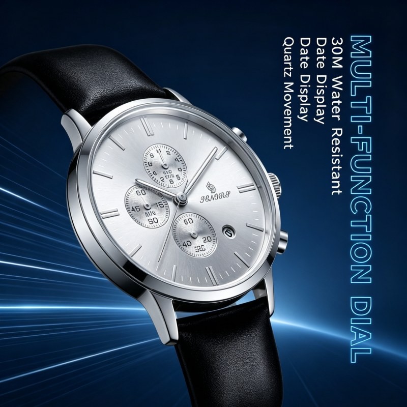 Men Watch Multifunctional pilot/avitor Wristwatch Fashion Classic Business Gifts
